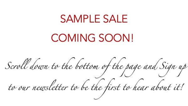 Sample Sale